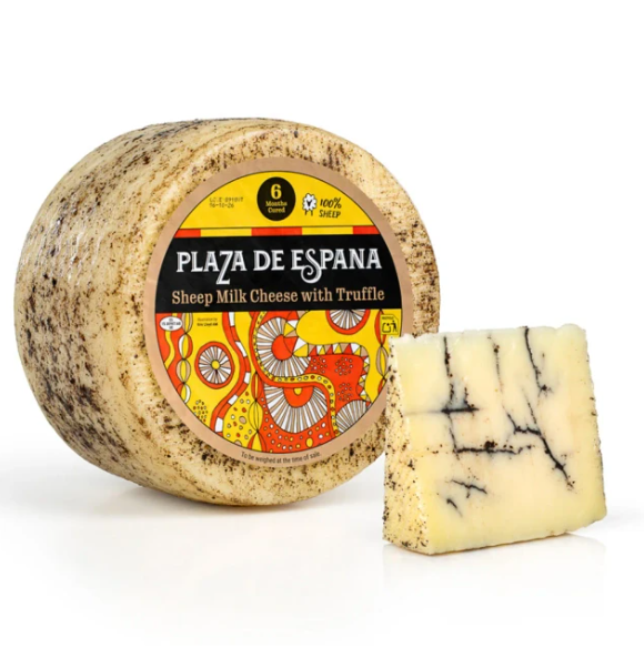 Plaza de Espana Sheep Cheese w/Truffle (pasteurized)