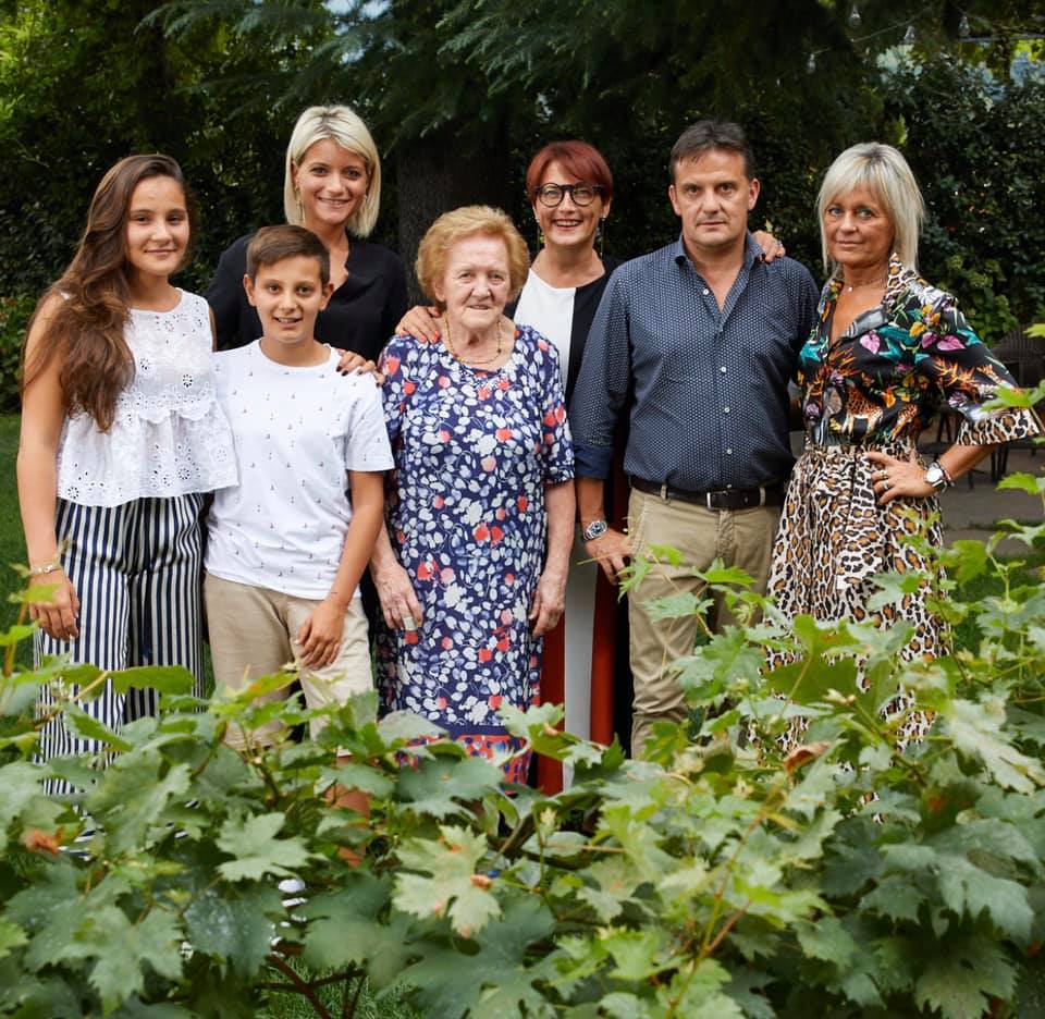 Three generations of the Fugatti family, owers of Roeno Vineyards and winery.