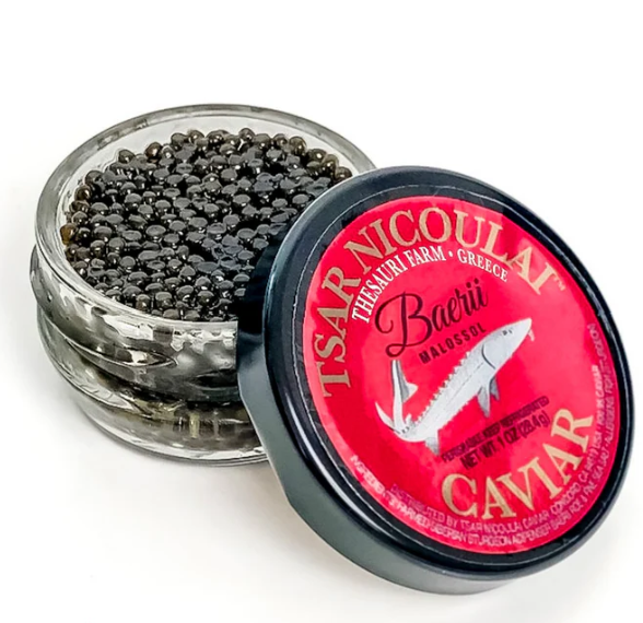 Tsar Nicoulai Baerii Caviar (1 ounce)