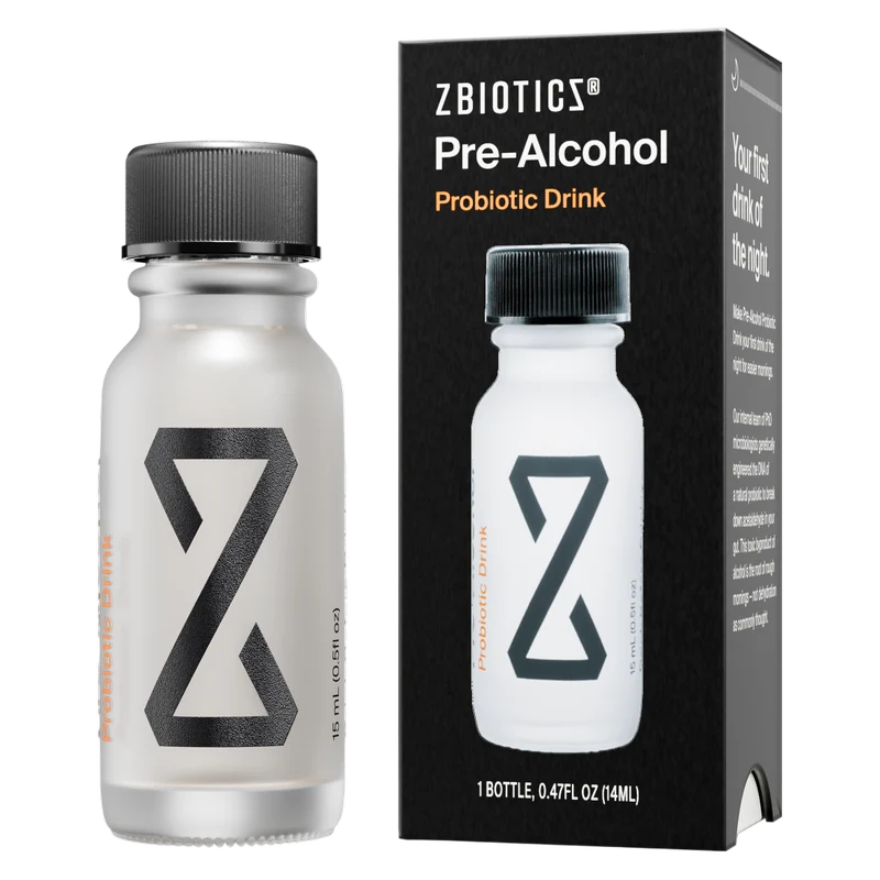 ZBIOTIC Pre-Alcohol Probiotic