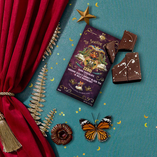 Vosges Smashing Pumpkins x Raspberry Tea Chocolate Bar