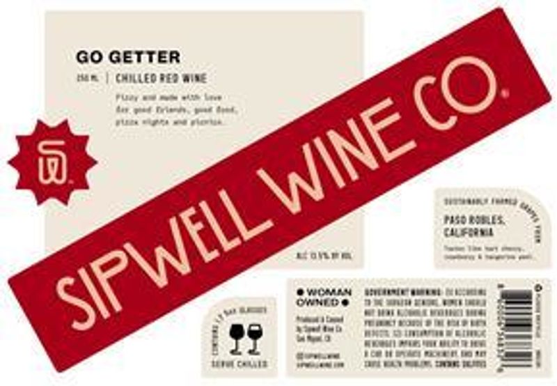 Sipwell Go Getter Sparkling Chilled Red