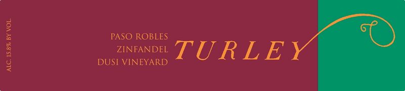 Turley 2023 Zinfandel, Dusi Vyrd