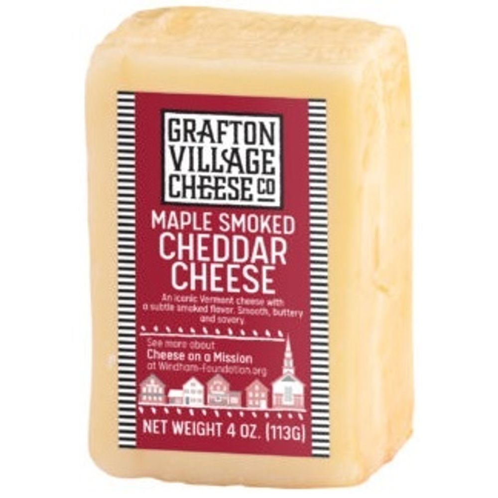 Grafton Maple Smoked Cheddar Cryo 8oz