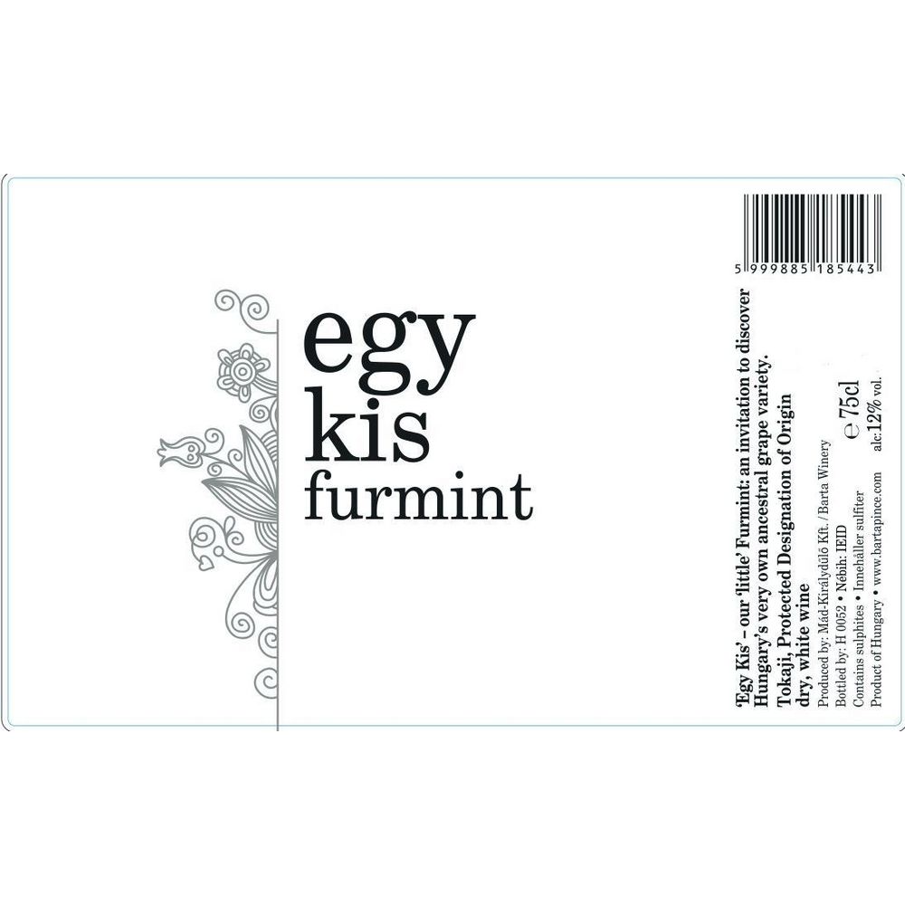 Barta Egy Kis 2024 Furmint Hungary