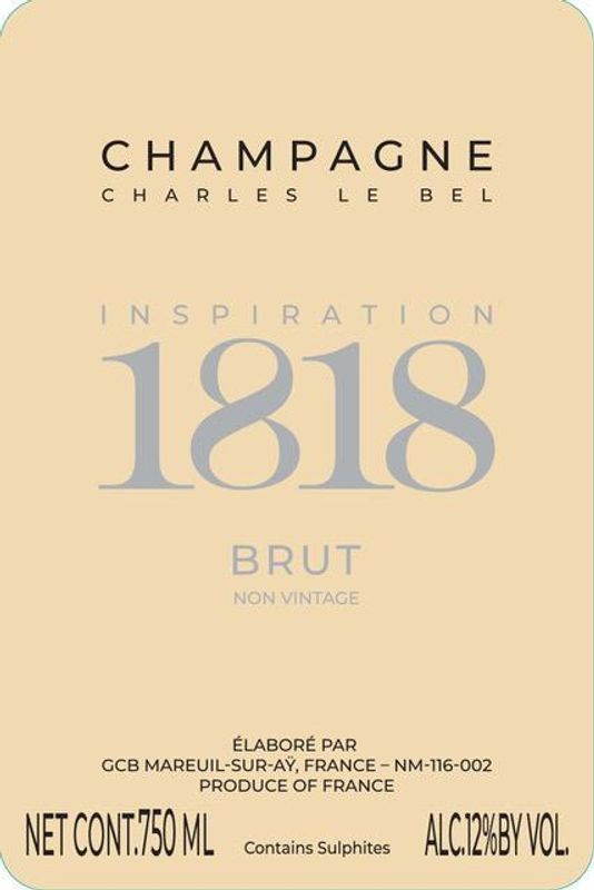 Inspiration 1818 Brut Champagne