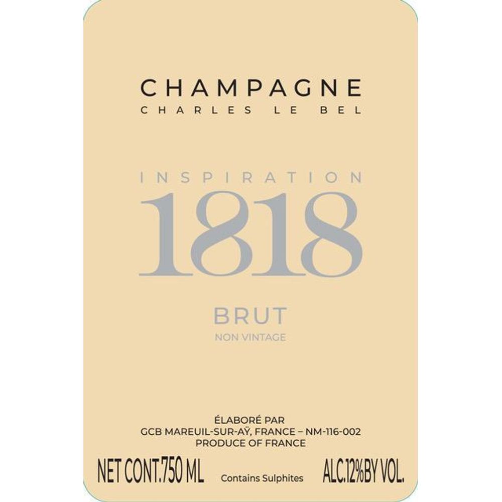 Inspiration 1818 Brut Champagne