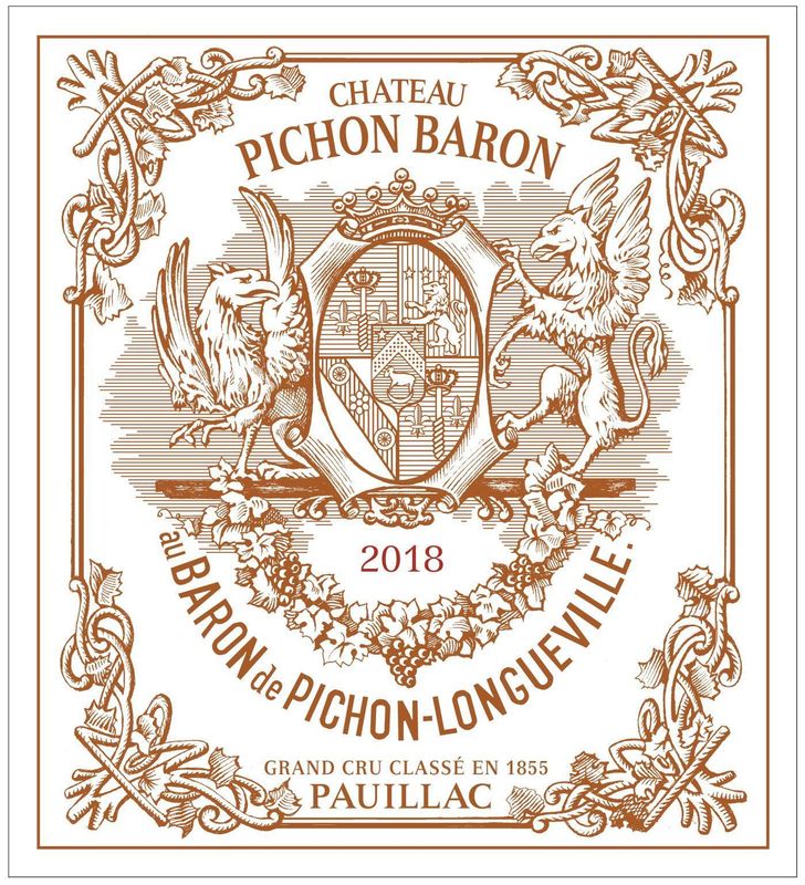 Ch Pichon Baron 2018 Pauillac