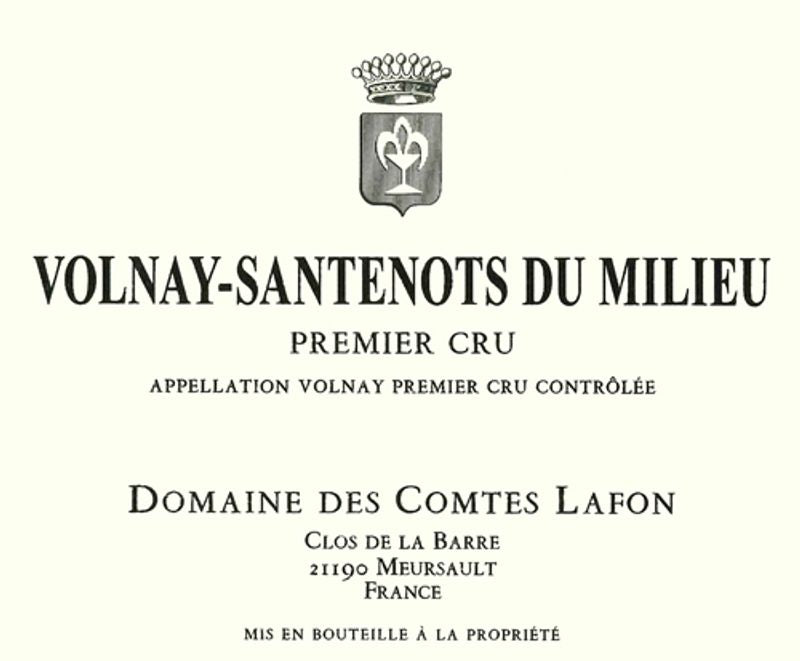 Domaine Comtes Lafon 2018 Volnay-Santenots du Milieu