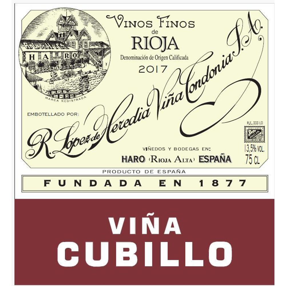 Lopez de Heredia Old Rioja Vina Cubillo 3 Ano