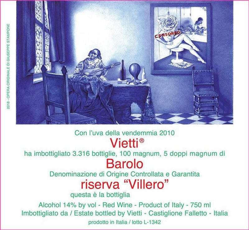Vietti 2010 Barolo Riserva Villero