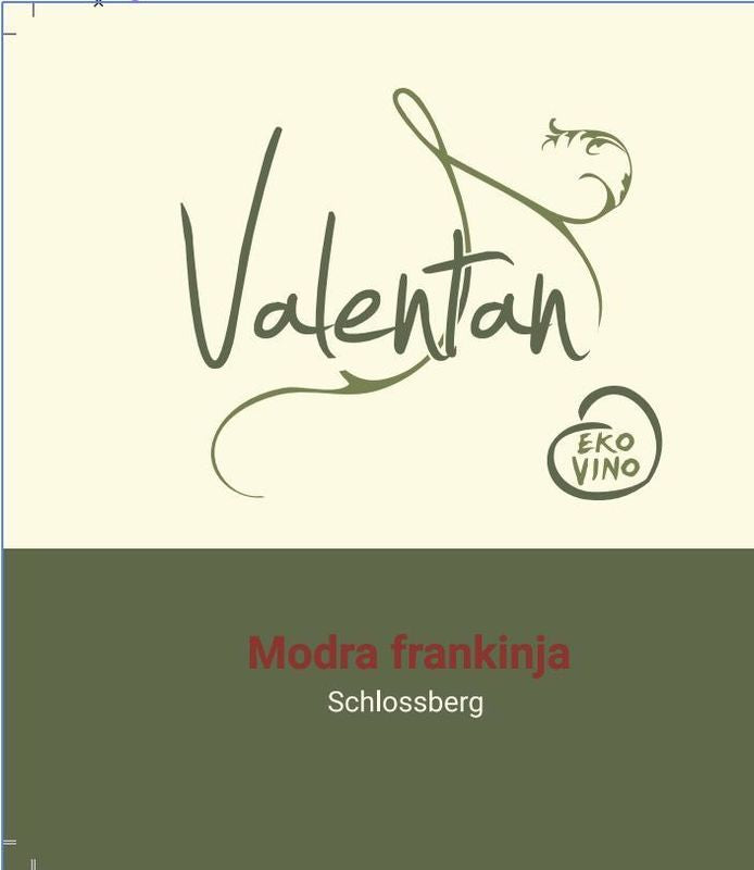 Valentan 2021 Modra Frankinja (Blaufrankisch), Slovenia