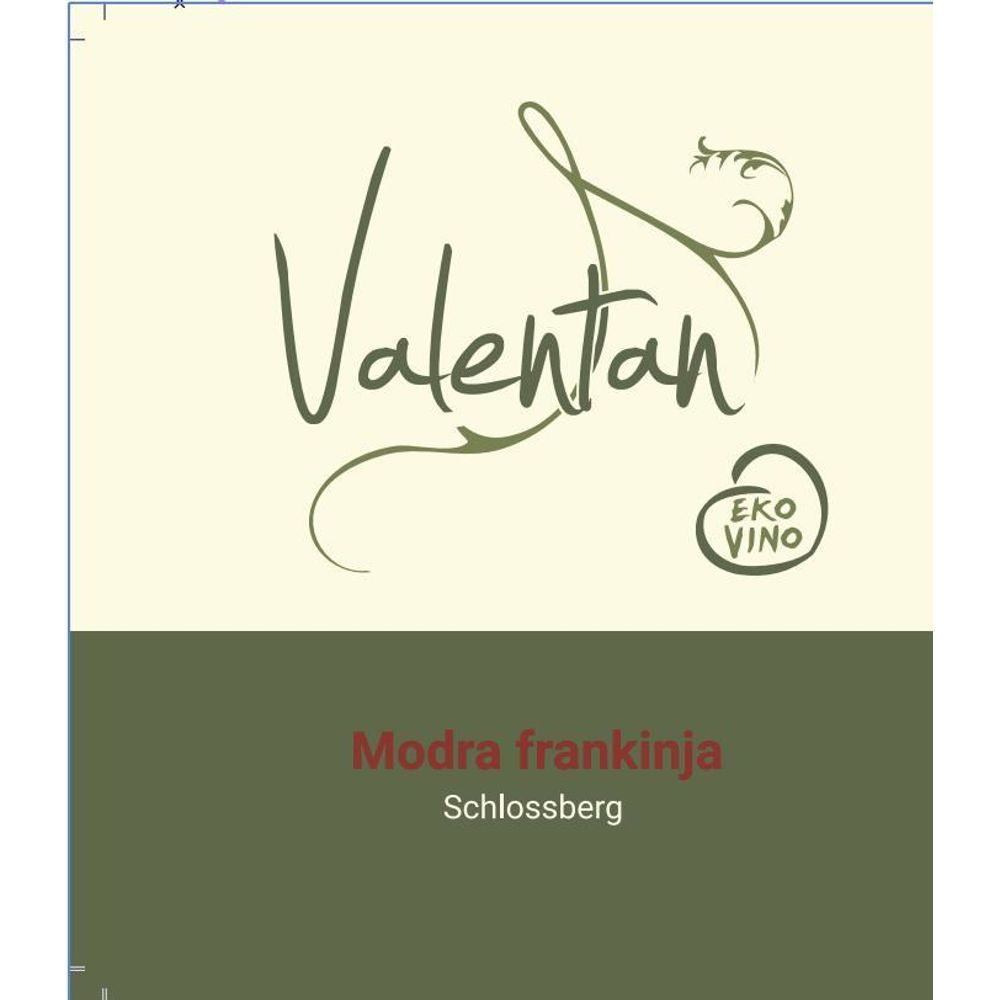 Valentan 2021 Modra Frankinja (Blaufrankisch), Slovenia