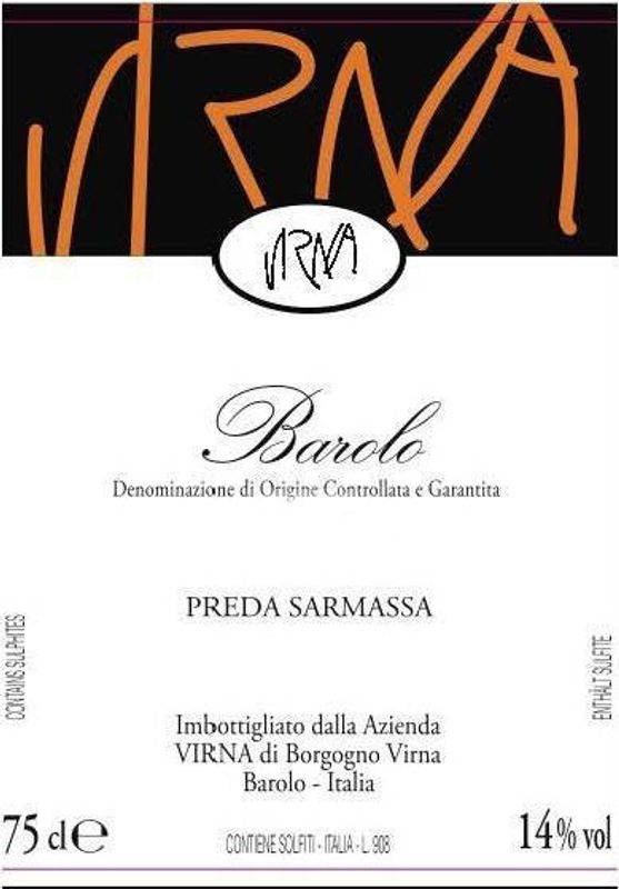 Virna Barolo Sarmassa 2019