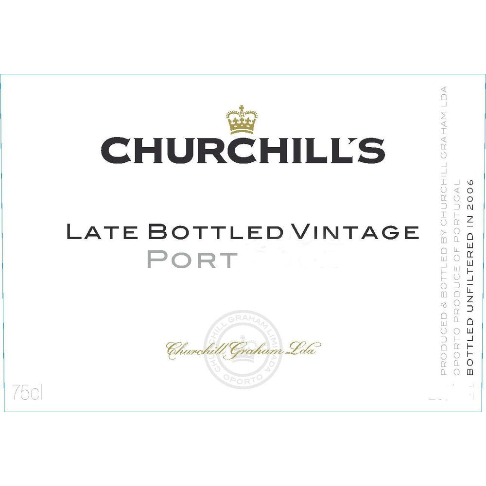 Churchill's 2017 Late Bottled Vintage Port (750ml)