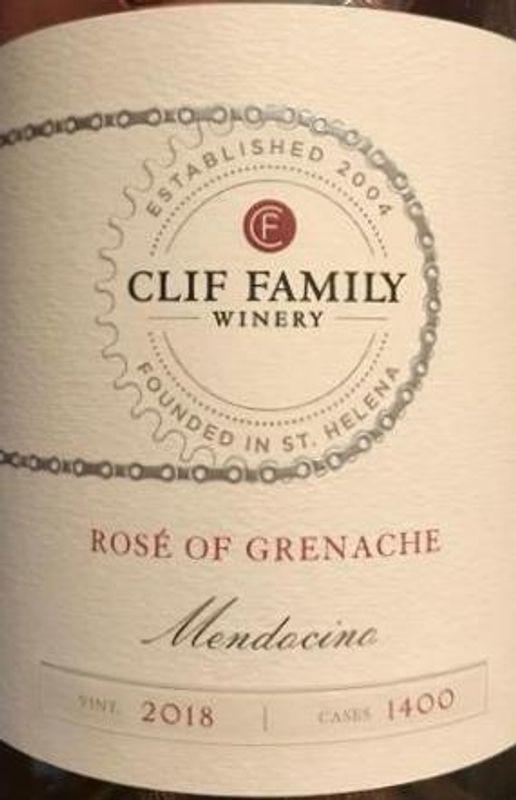 Clif Family Wines 2023 Rose of Grenache, Mendocino
