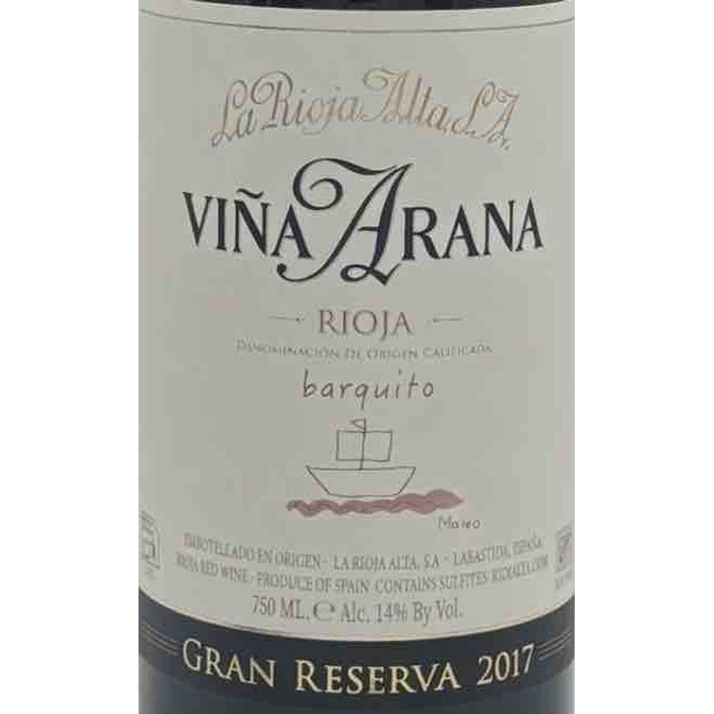 La Rioja Alta Vina Arena 'Barquito' 2017