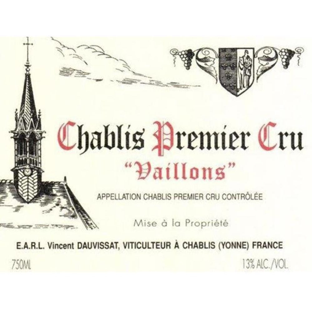 Domaine Vincent Dauvissat Chablis "Vaillons" 1er Cru 2023