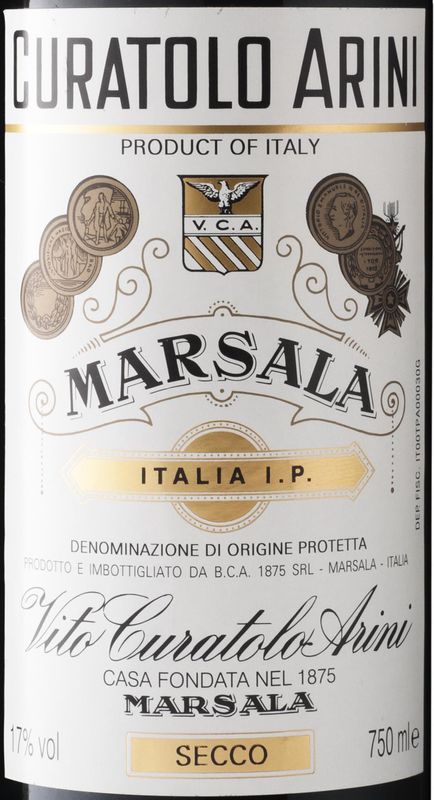 Vito Curatolo Arini Marsala Fine Secco