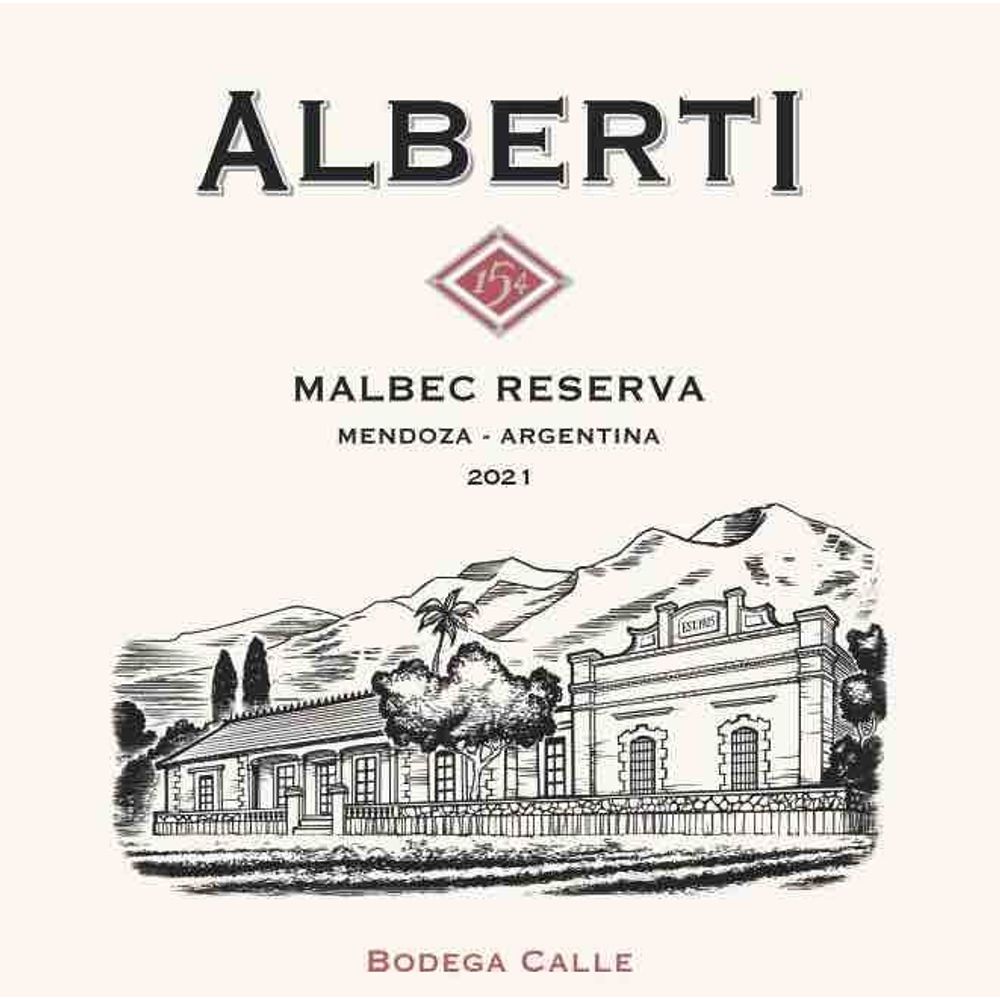 Bodega Calle 2021 "Alberti" Malbec Mendoza Reserva