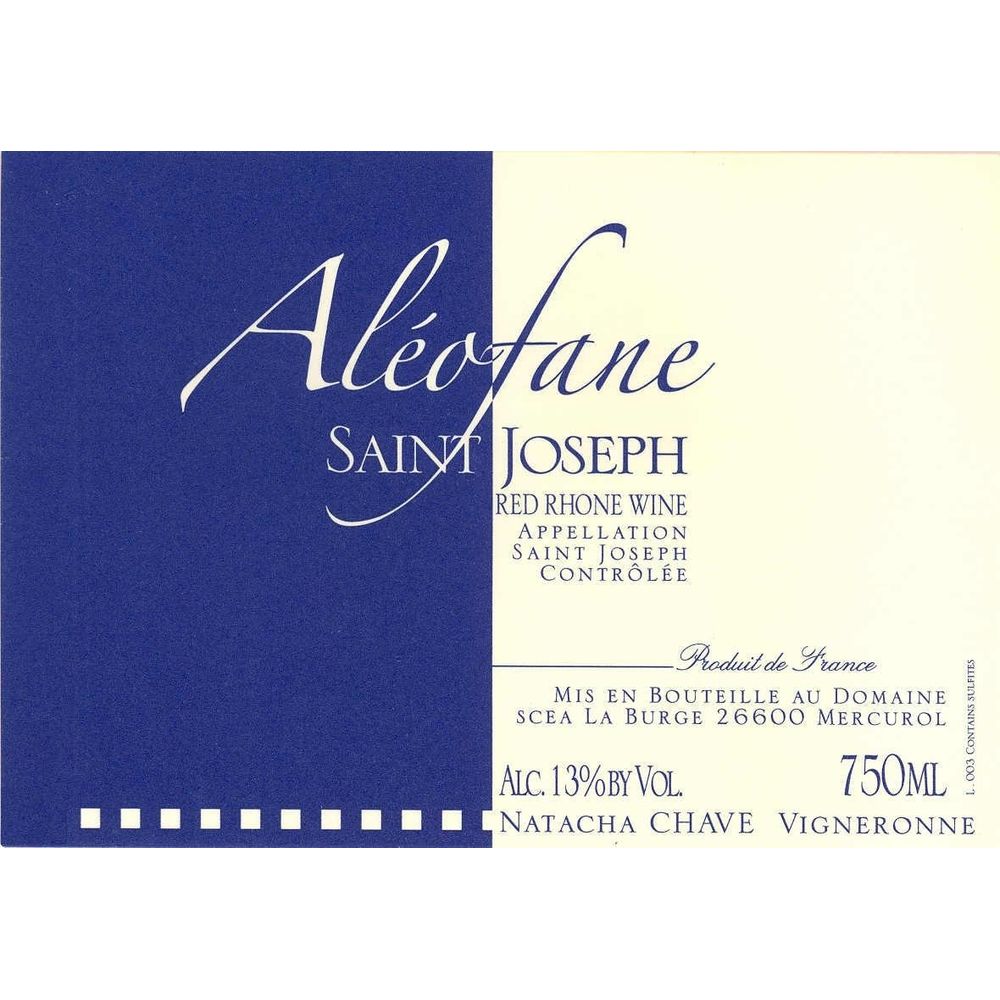 Aleofane 2020 St Joseph