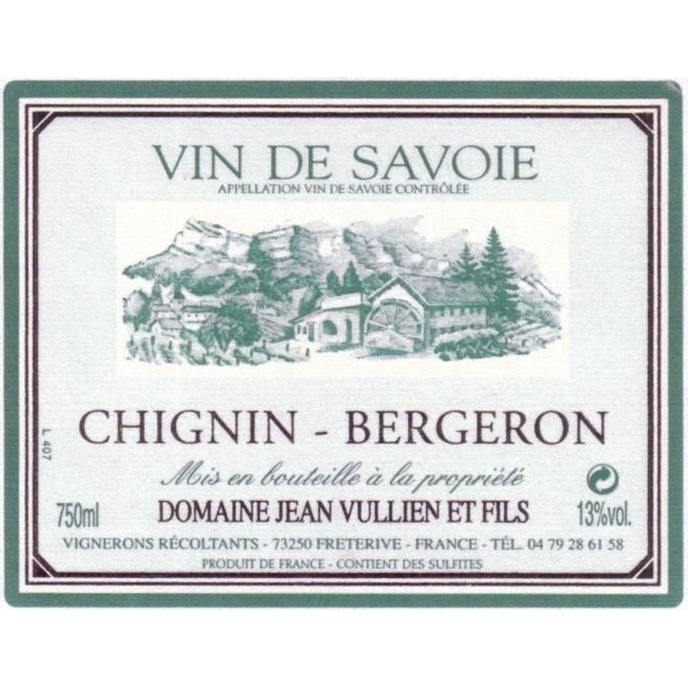 Dom Jean Vullien Chignin-Bergeron