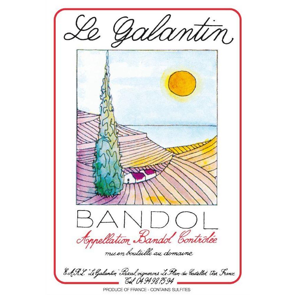 Dom Le Galantin Bandol Rose 2025