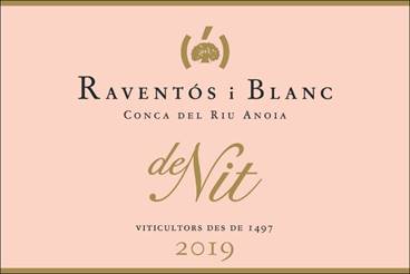 Raventos De Nit 2019 Front Label