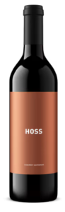 Wine bottle: Hoss Cabernet from Field Recordings