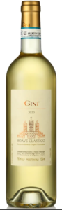 wine bottle: Gini Soave Classico $23