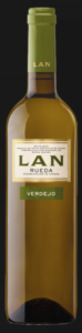 wine bottle: Bodegas LAN Verdejo, Rueda Spain