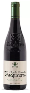wine bottle: Murailles Vacqueyras