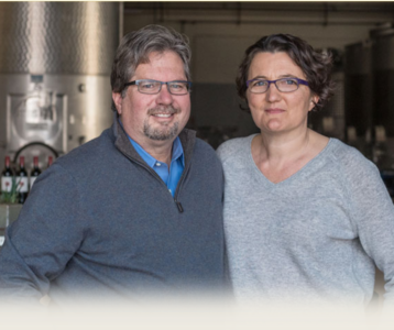 Dashe Cellars: Husband and Wife and the owners