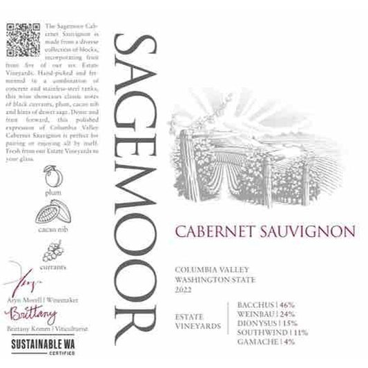 Sagemoor Estates Cabernet Sauvignon Columbia Valley 2022