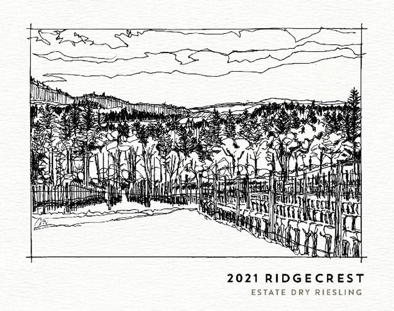 Ridgecrest Estate Dry Riesling 2024 Ribbon Ridge