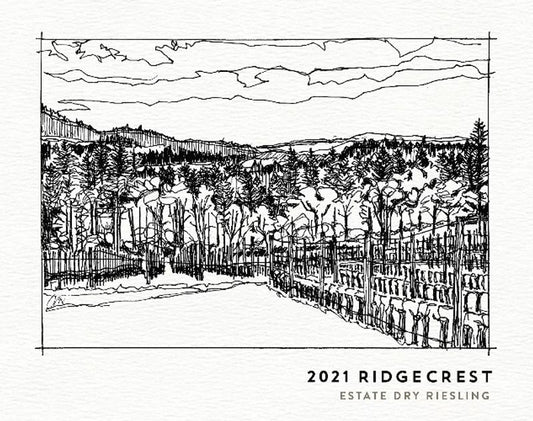 Ridgecrest Estate Dry Riesling 2024 Ribbon Ridge