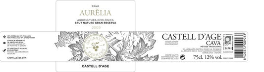 Castell d'Age Cava Aurelia 2020 Brut Nature Gran Reserva