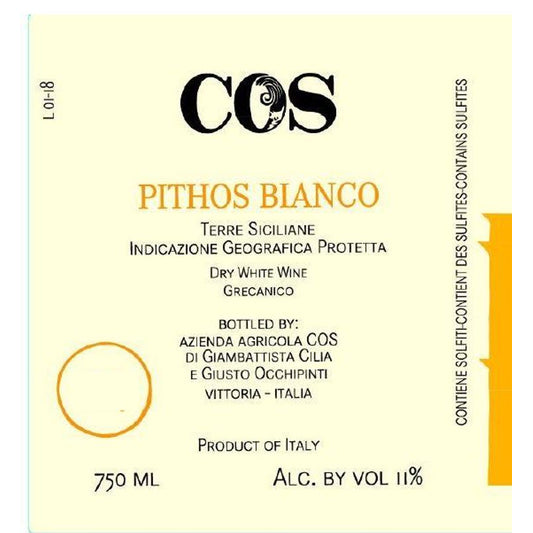 COS Pithos Bianco Orange Wine (Amphora)