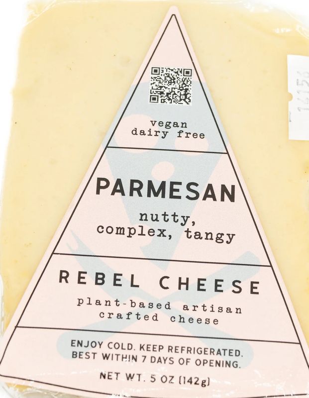 Rebel Cheese Vegan Parmesan 5oz