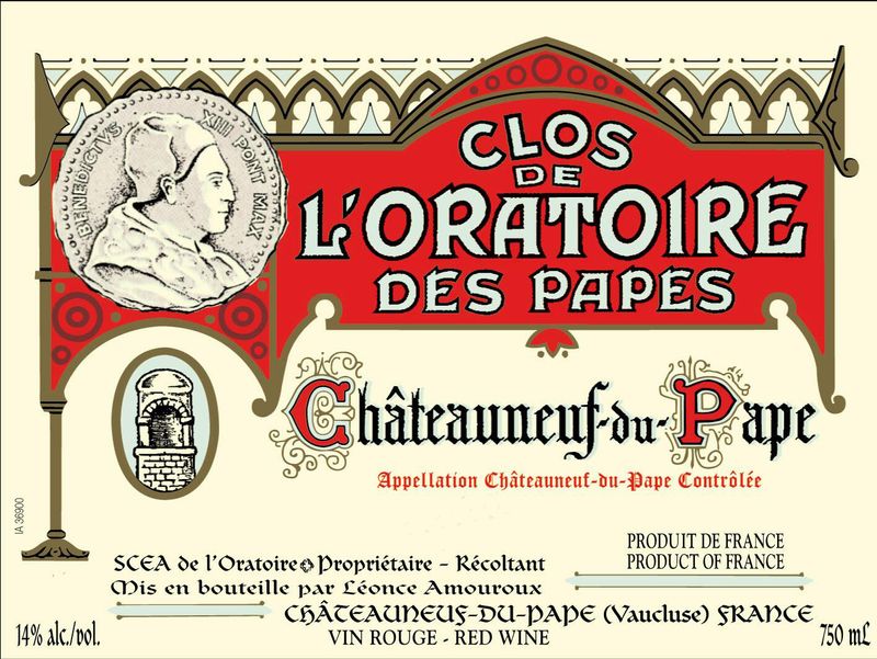Clos de L'Oratoire des Papes 2022 CdP