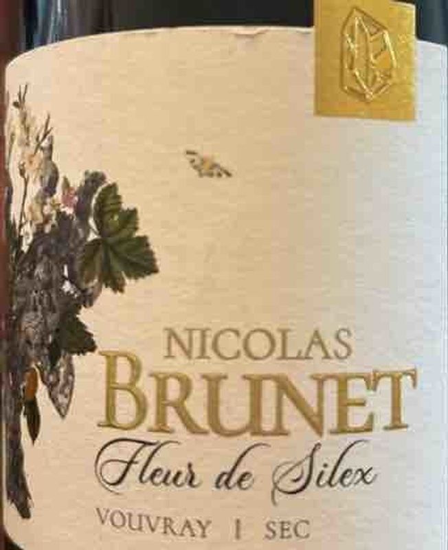 Domaine Nicolas Brunet Vouvray Sec Fleur de Silex 2023