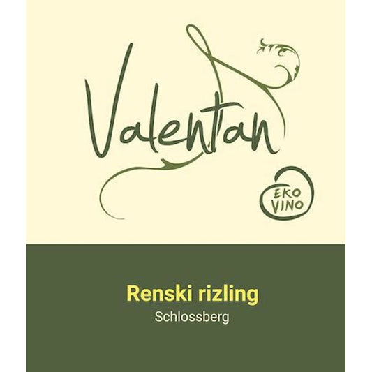 Valentan 2019 Renski Rizling Schlossberg Slovenia Stajerska