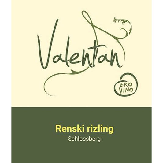 Valentan 2019 Renski Rizling Schlossberg Slovenia Stajerska