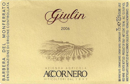Accornero 2021 Giulin Barbera Del Monferrato DOC