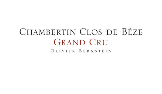 Olivier Bernstein 2014 Clos de Beze
