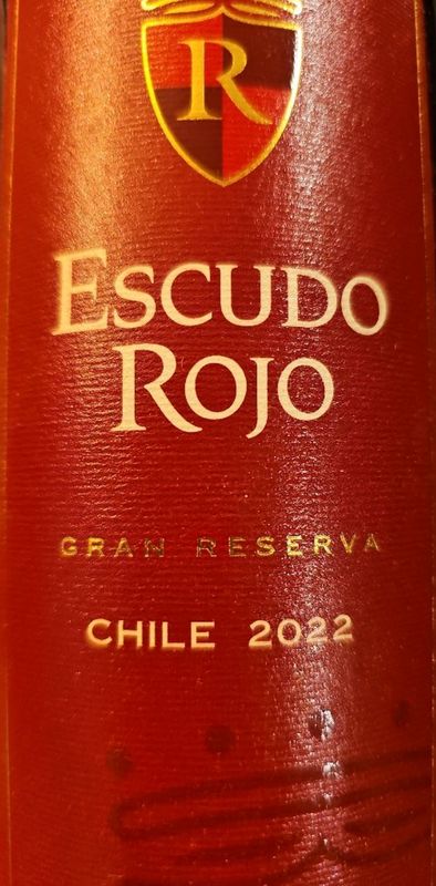 Escudo Rojo 2022 Chardonnay Gran Reserva, Chile