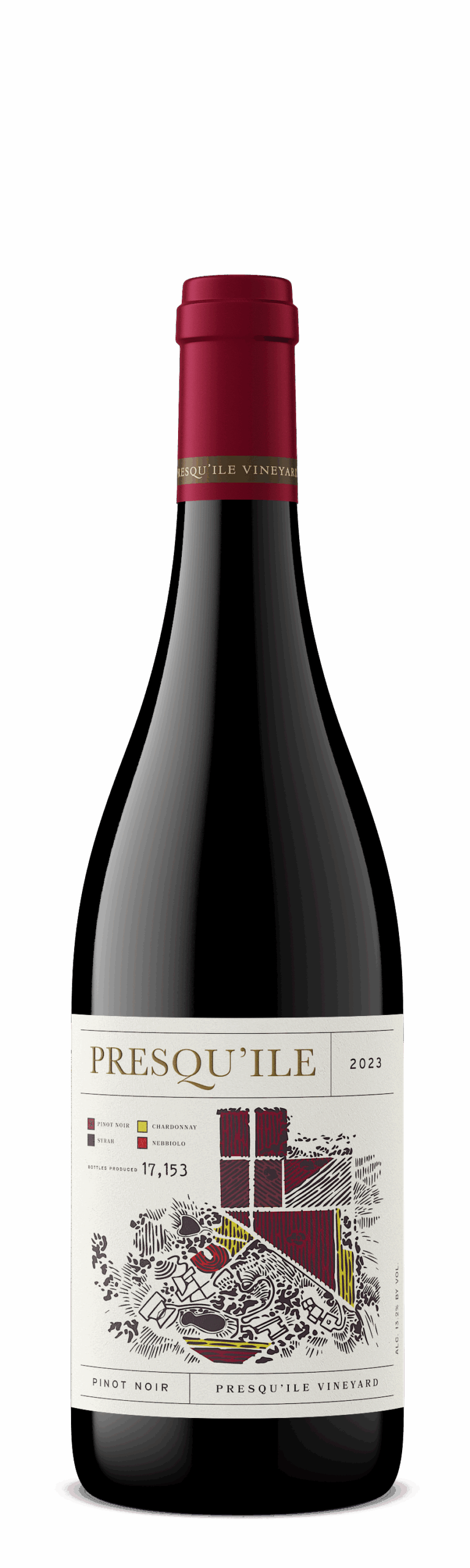 Presqu'ile Winery 2023 Estate Pinot Noir Santa Maria Valley