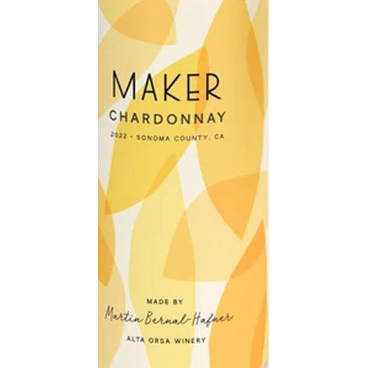 Maker Alta Orsa Sonoma County Chardonnay (4-Pack Can)