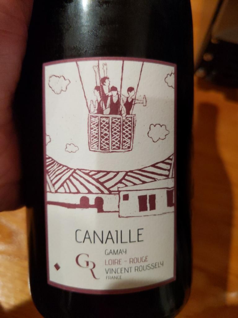 Clos Roussely Touraine Canaille Gamay Loire Valley