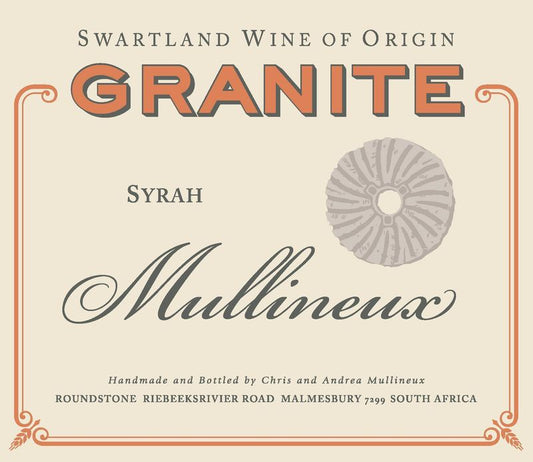 Mullineux 2019 Syrah GRANITE